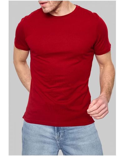 Kebello T-shirt T-Shirt Bordeaux H - Rouge