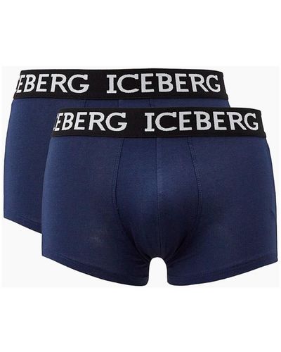 Iceberg Boxers ICE1UTR02 - Bleu