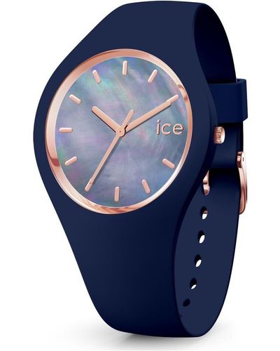 Ice-watch Montre Montre ICE PEARL en Silicone Bleu