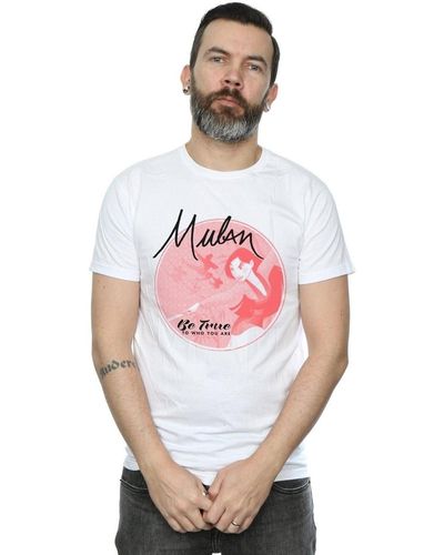 Disney T-shirt Mulan Be True - Rose