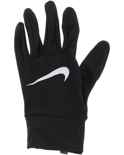 Nike Gants women s lightw tech run gloves - Noir