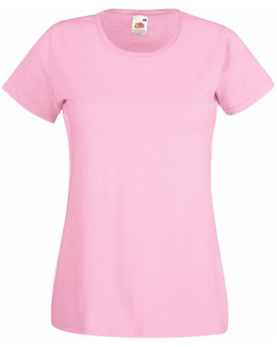 Fruit Of The Loom T-shirt 61372 - Rouge