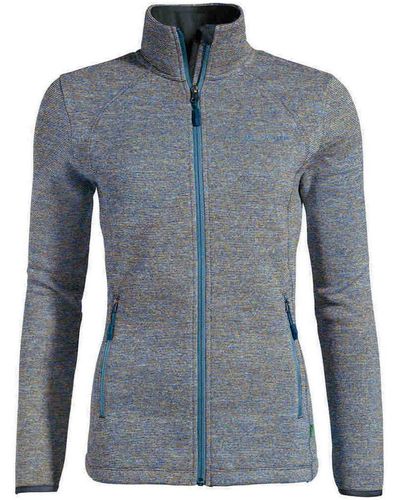 Vaude Sweat-shirt Womens Rienza Jacket II - Bleu