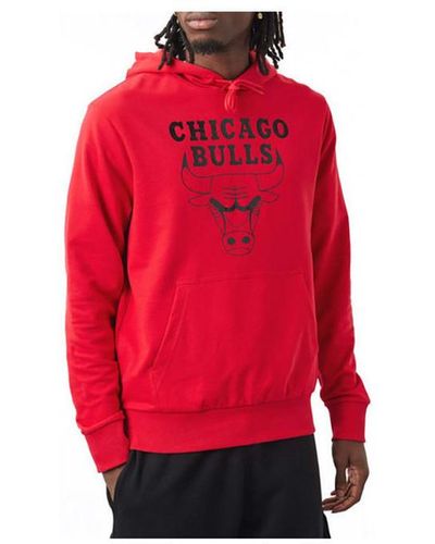 KTZ Sweat-shirt Chicago Bulls NBA Foil - Rouge