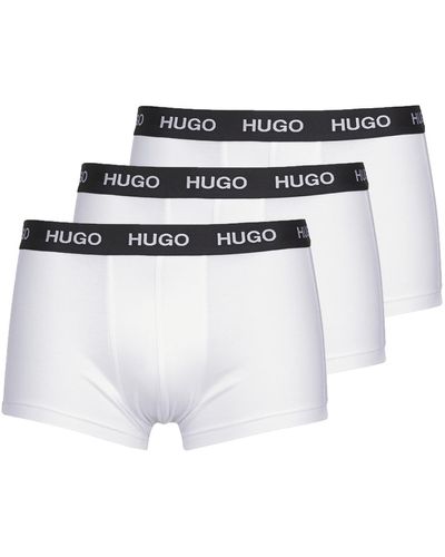 HUGO Boxers TRUNK TRIPLET PACK - Blanc