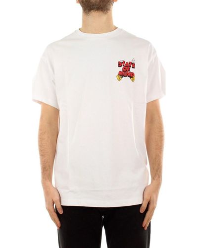 5TATE OF MIND T-shirt TSSOM4125 - Blanc
