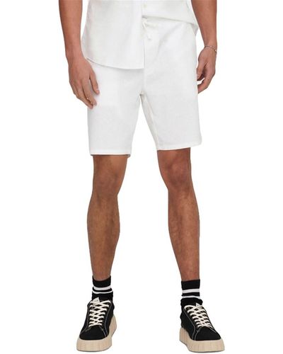 Only & Sons Short 22024967 - Blanc