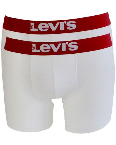 Levi's Boxers LOT DE 2 BOXERS EN COTON BLANC