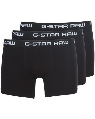 G-Star RAW Boxers CLASSIC TRUNK 3 PACK - Noir