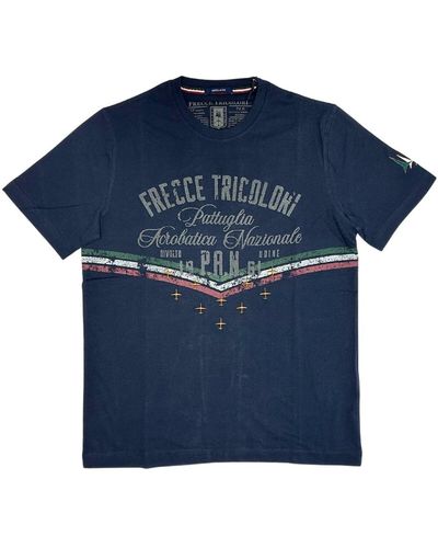 Aeronautica Militare T-shirt 241TS2216J641 T-Shirt/Polo - Bleu