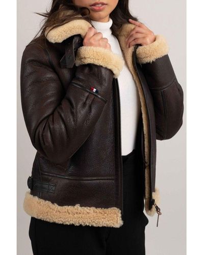 Redskins Veste Bessie Marron - Noir