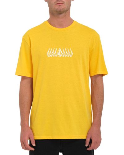 Volcom T-shirt Camiseta Faztone - Citrus - Jaune
