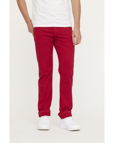 Lee Cooper Pantalon Pantalon LC126 Cherry - Rouge