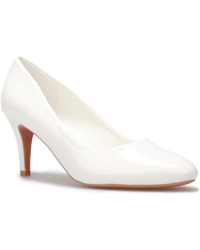 La Modeuse Chaussures escarpins 68007_P158427 - Blanc