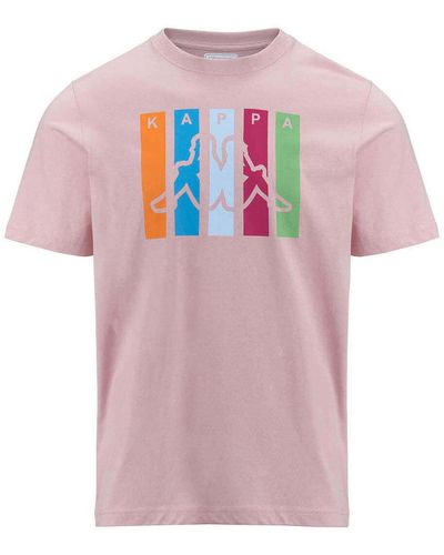 Kappa T-shirt T-shirt Logo Funior - Rose