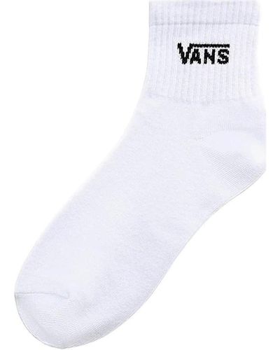 Vans Chaussettes CALCETINES MUJER MEDIA CAA VN0A4PPGWTH1 - Blanc