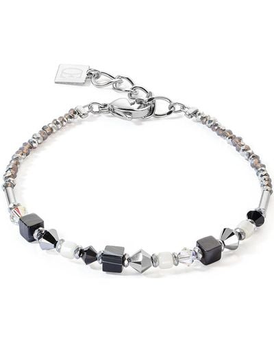 COEUR DE LION Bracelets Bracelet Princess Shape Mix noir-blanc - Métallisé