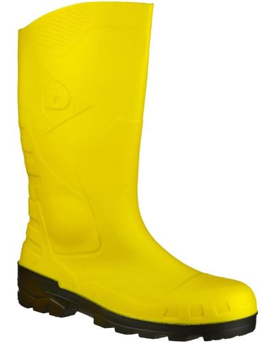 Dunlop Chaussures DEVON WELLY - Jaune