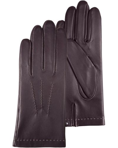 Isotoner Gants Gants cuir femme - Violet