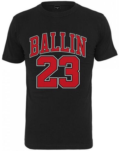 Mister Tee T-shirt T-Shirt Ballin 23 N - Rouge