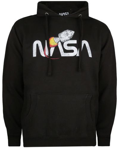 NASA Sweat-shirt Vintage Rocket - Noir