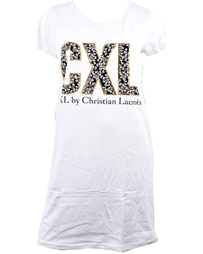 Christian Lacroix Pyjamas / Chemises de nuit Chemise de Nuit CXL By LACROIX - Blanc