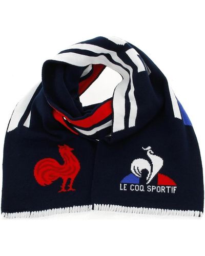Le Coq Sportif Echarpe Ffr fanwear echarpe bleu fr intense
