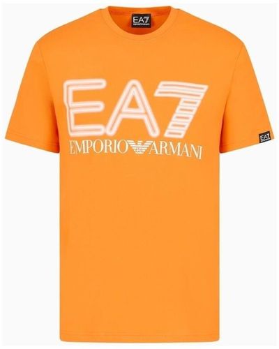 EA7 T-shirt 3DPT37PJMUZ - Orange