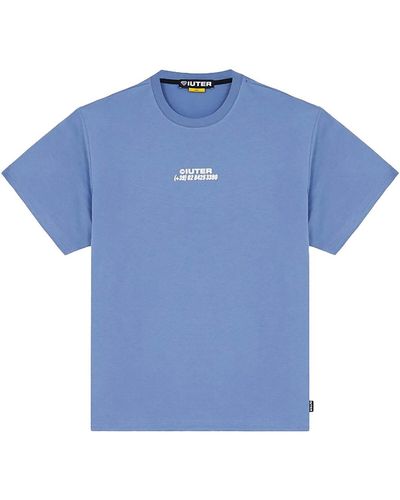 Iuter T-shirt Horses Tee - Bleu