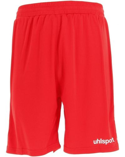 Uhlsport Short Center basic shorts without slip - Rouge