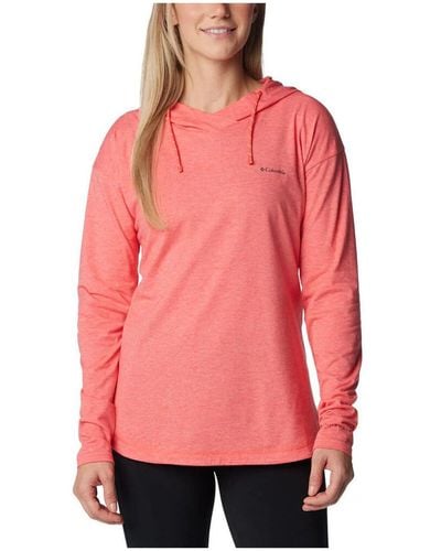 Columbia Sweat-shirt Sun Trek EU Hooded Pullover - Rose