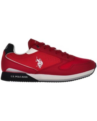 U.S. POLO ASSN. Baskets basses NOBIL003CRED001 - Rouge