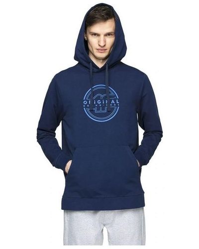 4F Sweat-shirt BLM015 - Bleu
