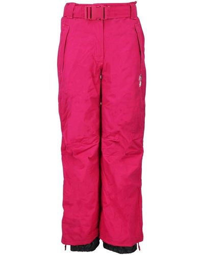 Peak Mountain Pantalon Pantalon de ski ARALOX - Rose