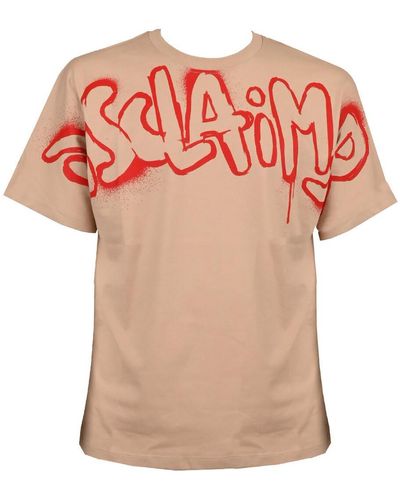 DISCLAIMER T-shirt 24eds54214-safari - Rose