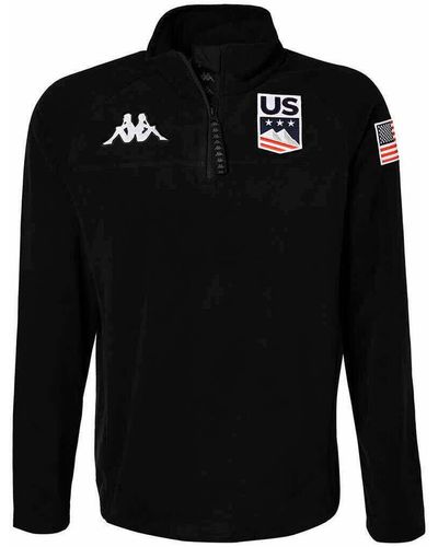 Kappa Sweat-shirt Sweatshirt 6Cento 687B US Ski Team - Noir