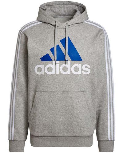 adidas Sweat-shirt M BL3S FL HD - Gris