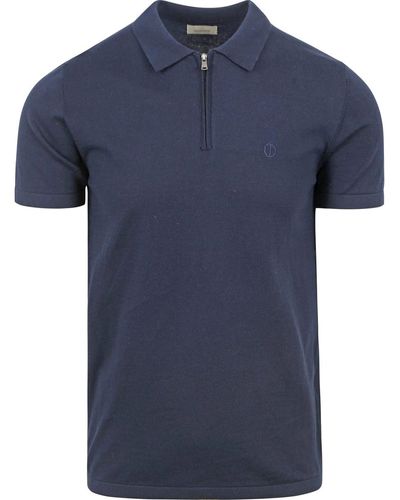Dstrezzed T-shirt Polo Dorian Marine - Bleu