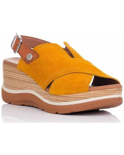 Paula Urban Chaussures escarpins 3-405 - Orange