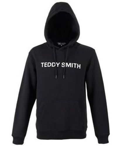 Teddy Smith Sweat-shirt SWEATSHIRT S-DAVID - CHARBON - 2XL - Bleu
