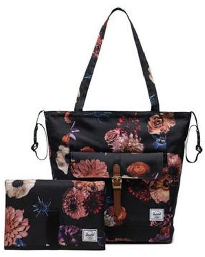 Herschel Supply Co. Sac a main RetreatTM Tote Diaper Bag Floral Revival - Noir