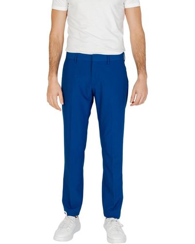 Antony Morato Pantalons de costume MMTS00035-FA600255 - Bleu