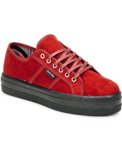Victoria 9205 femmes Chaussures en rouge