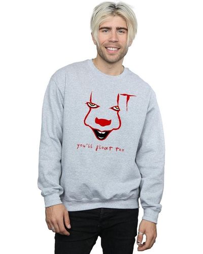It Sweat-shirt Pennywise Float - Gris