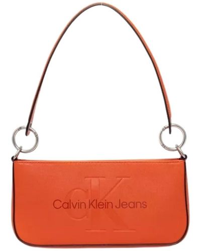 Calvin Klein Sac a main Sac porte epaule Ref 59209 Oran - Rouge