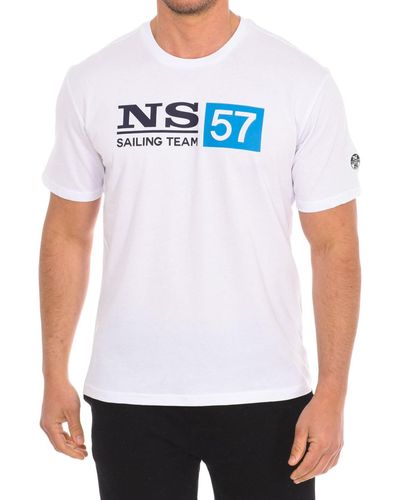 North Sails T-shirt 9024050-101 - Blanc