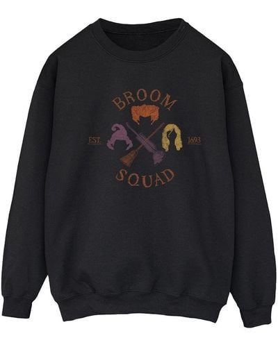 Disney Sweat-shirt Hocus Pocus Broom Squad 93 - Bleu