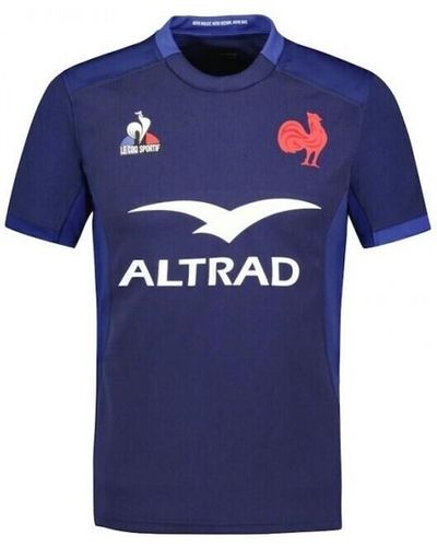 Le Coq Sportif T-shirt MAILLOT REPLICA DOMICILE XV DE - Bleu