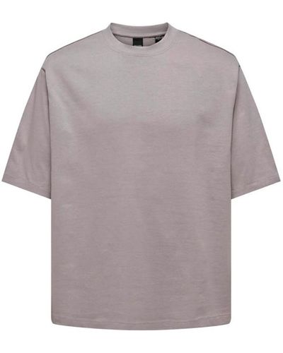 Only & Sons T-shirt 22027787 - Violet
