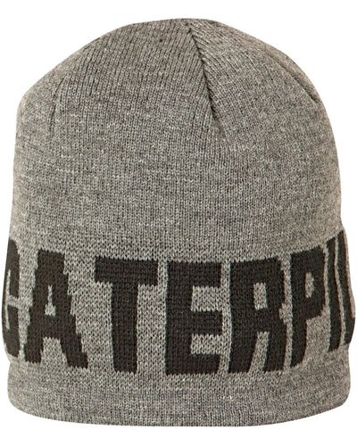 Caterpillar Bonnet 1128043 Branded Cap - Gris